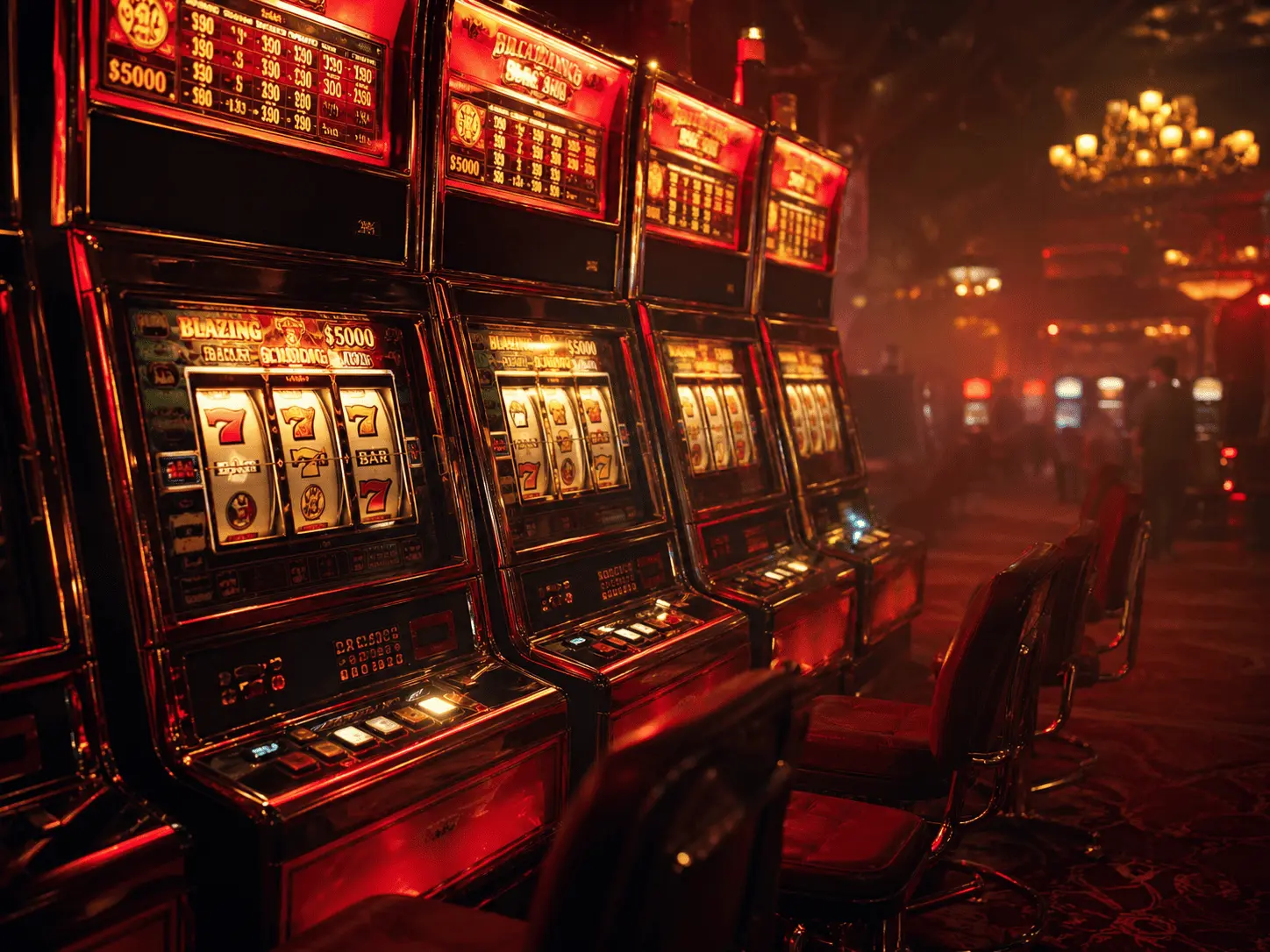 A pokies lobby screen with the account limit panel open beside the reels